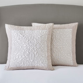 Dorma Charlbury Ivory Continental Pillowcase