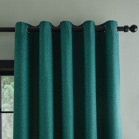 Bondi Emerald Eyelet Curtains