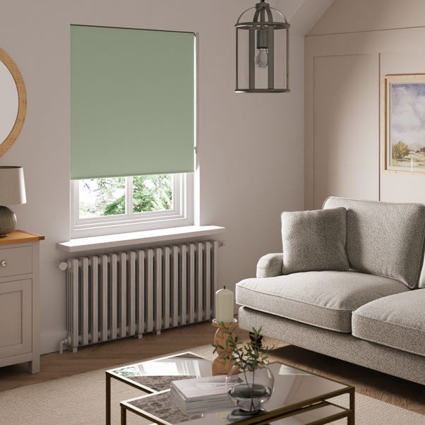 Plain Lily Pad Blackout Roller Blind  undefined