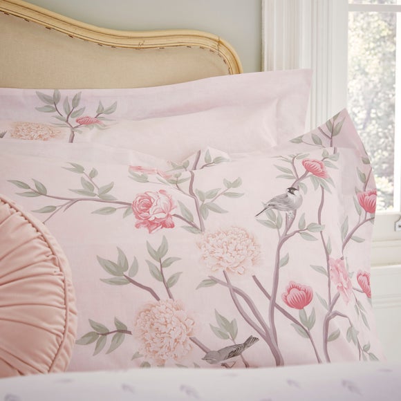 Bedspread Pink Floral/Heart 100% Cotton Quilt Set Coverlet 