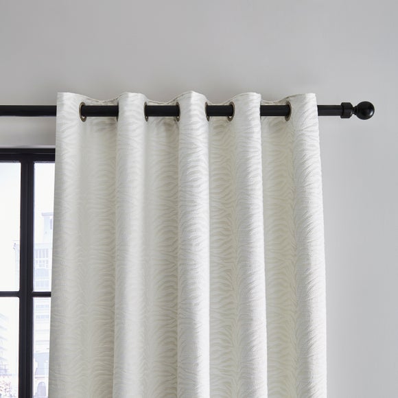 Click to view product details and reviews for Zebra Luxe Eyelet Curtains.