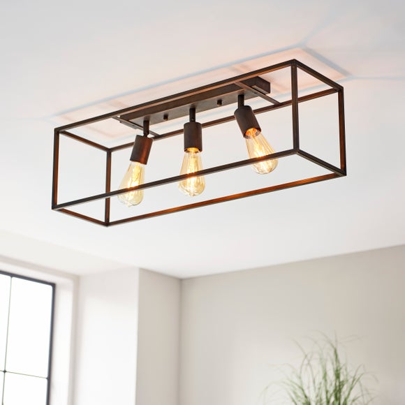 Dunelm black deals ceiling light