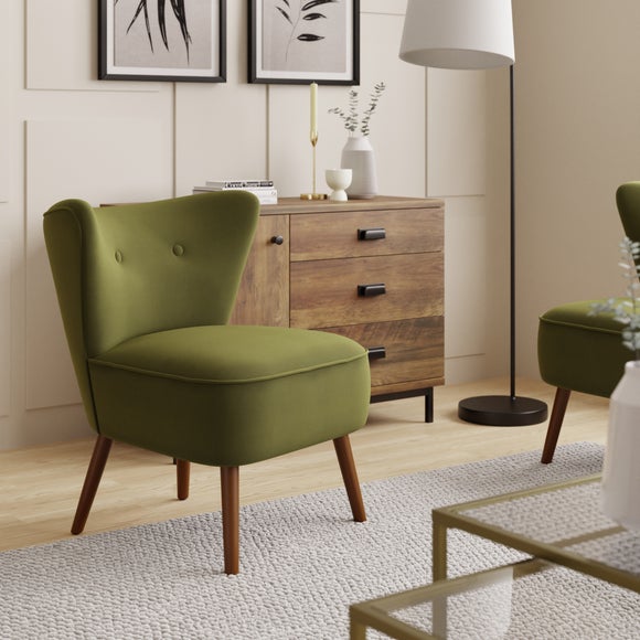 Dunelm mill best sale velvet chair