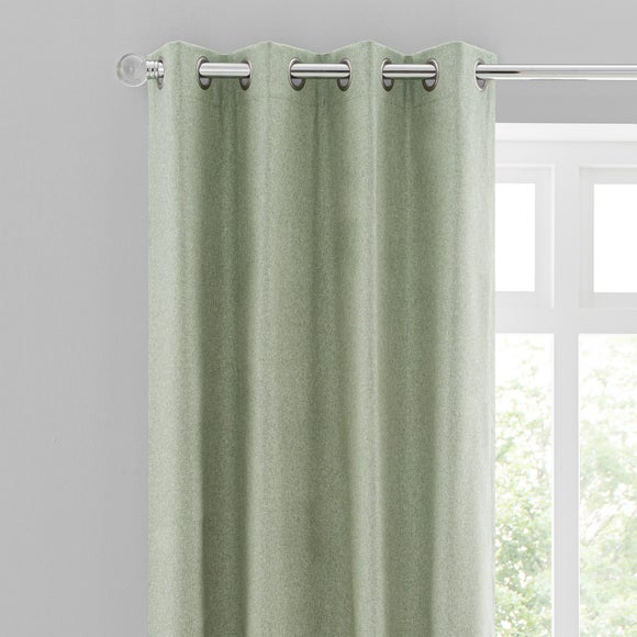 sage green blackout curtains