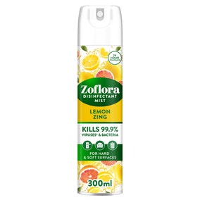 Zoflora Lemon Zing Aerosol 300ml
