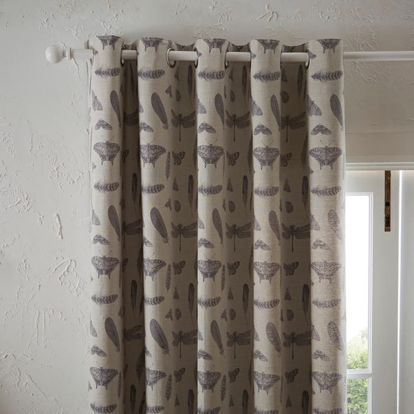 Nature's Study Natural Eyelet Curtains   undefined