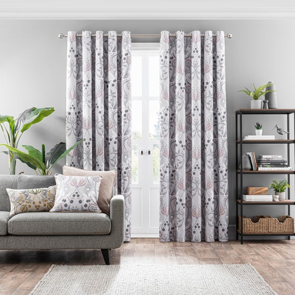 Havisham Eyelet Curtains Dunelm