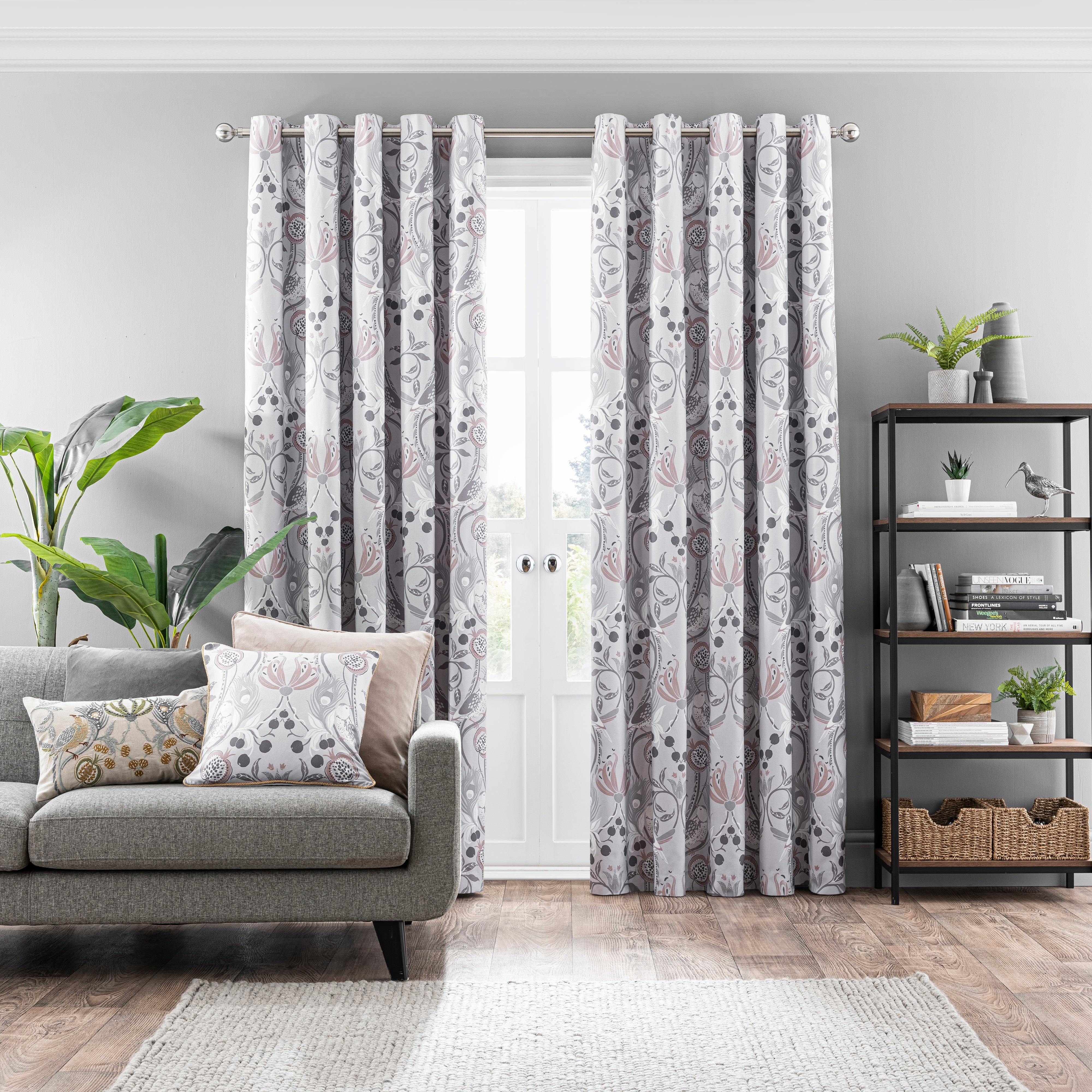 Havisham Eyelet Curtains | Dunelm