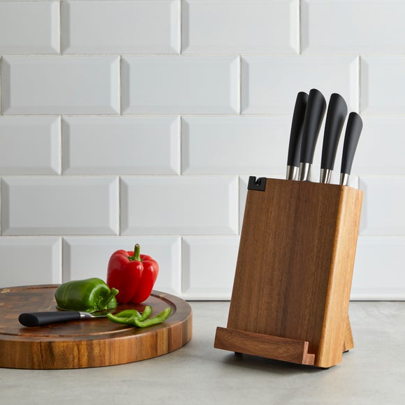 dunelm knife block