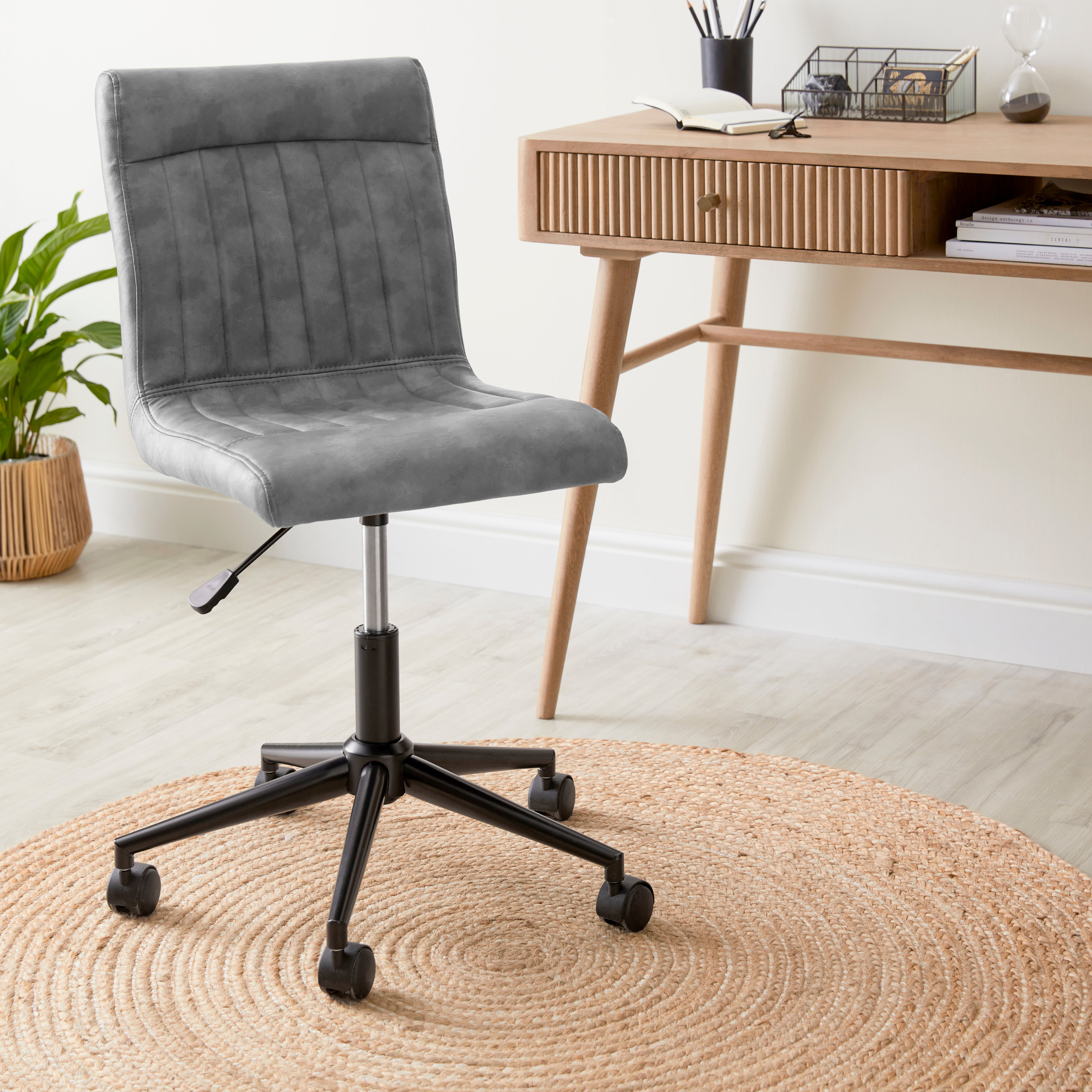 Click to view product details and reviews for Felix Office Chair Grey.