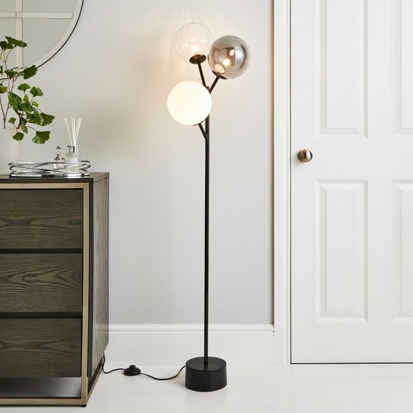 dunelm ochre floor lamp