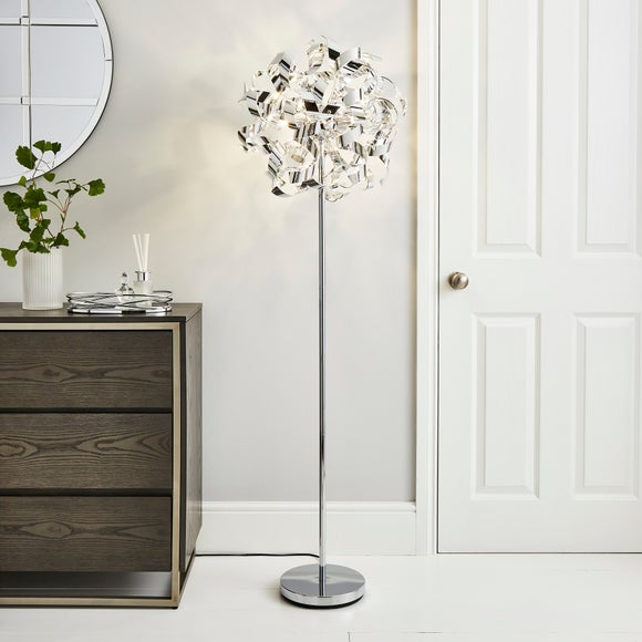 Dunelm grey floor deals lamp