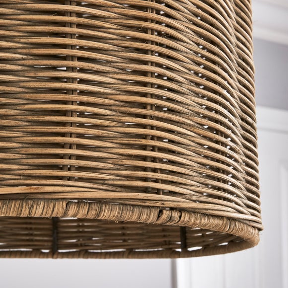 rattan lamp shade dunelm