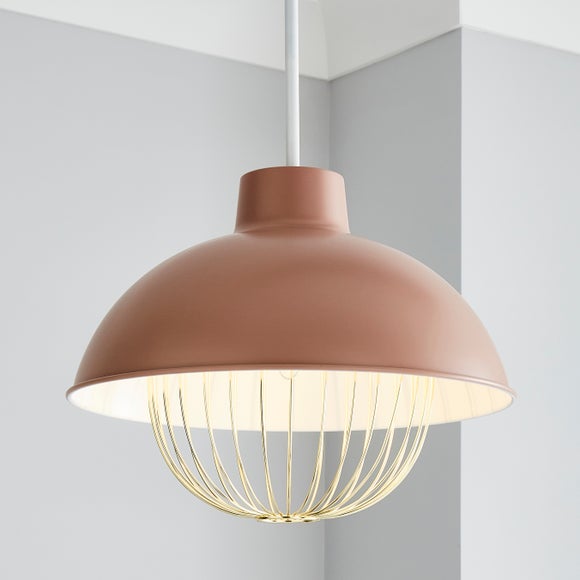 Dunelm deals copper lamp