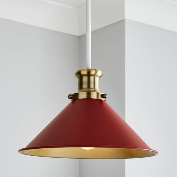 Dunelm red deals lampshades