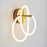 Flexi Integrated LED Wall Light 42cm Gold