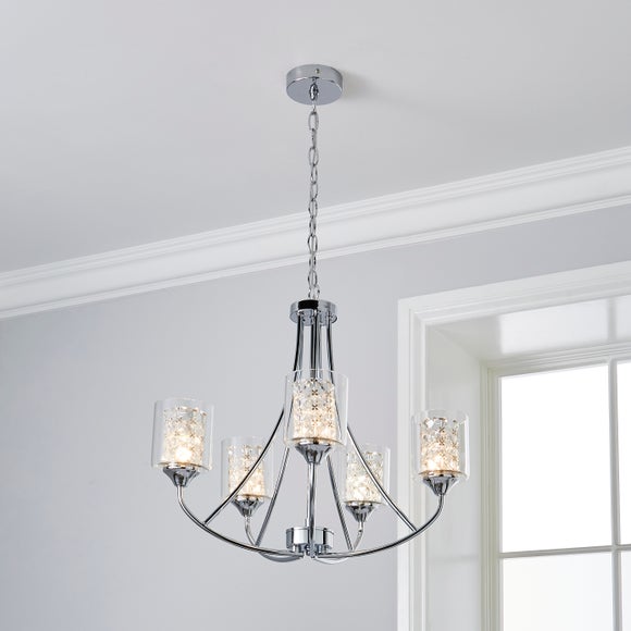 Dunelm ceiling online lights led