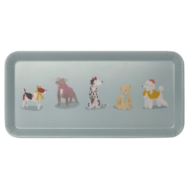 Dogs Small Rectangular Tray image 1 of 1