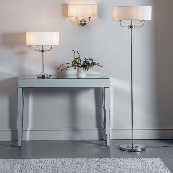 Crystal floor outlet lamp dunelm