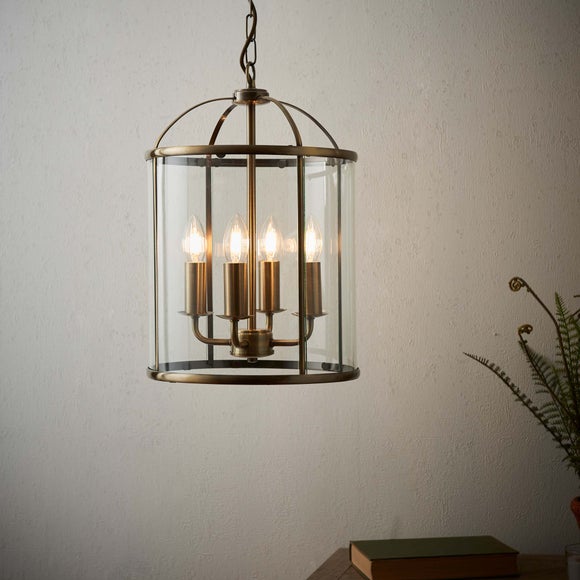 Lantern ceiling shop light dunelm