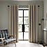 Berlin Linen Thermal Blackout Eyelet Curtains  undefined