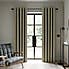 Berlin Olive Thermal Blackout Eyelet Curtains  undefined