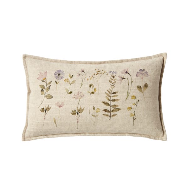 Pressed Floral Cushion image 1 of 4