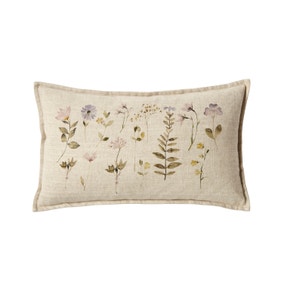 Pressed Floral Cushion