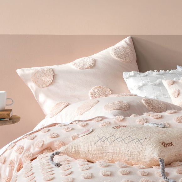 dunelm peach bedding