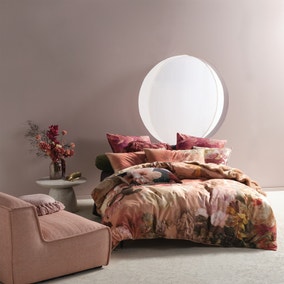 Linen House Floriane 100% Cotton Duvet Cover and Pillowcase Set