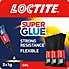 Loctite Super Glue Power Gel 3x1g Mini Trio Clear