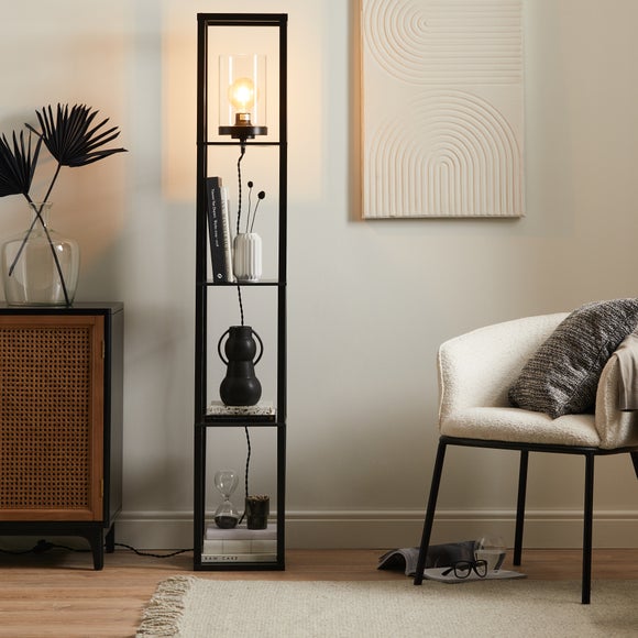 Floor lamp with shelves shop dunelm