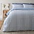 Super Soft Hatty Blue Microfibre Duvet Cover and Pillowcase Set  undefined