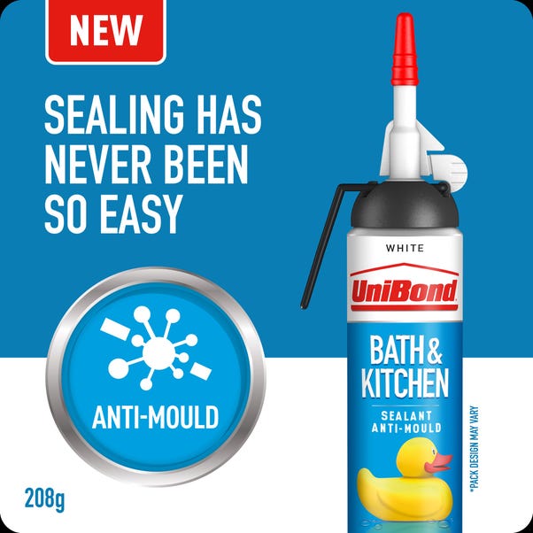 UniBond Bath and Kitchen Translucent Sealant 208g image 1 of 10