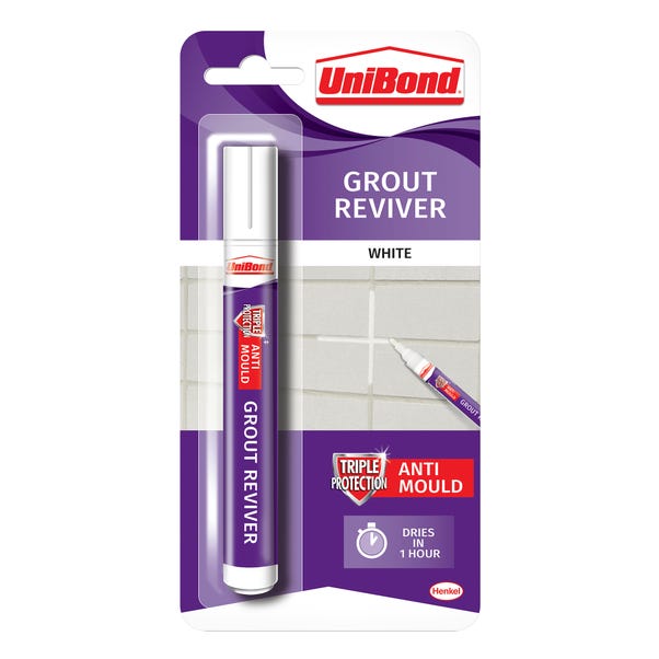 UniBond Grout Reviver Pen 7ml White