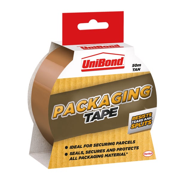 UniBond Packaging Tape 50m Brown