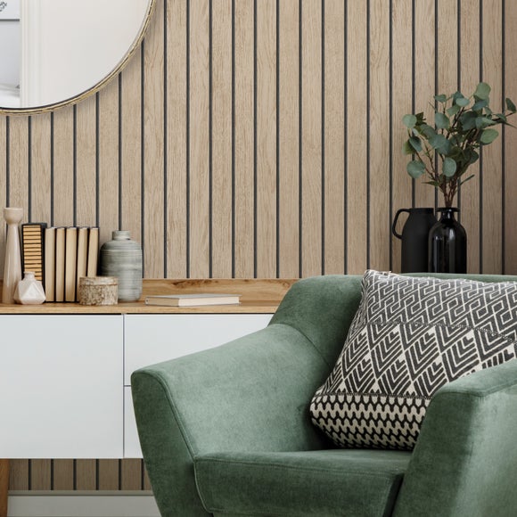 Wood Slat Wallpaper  Inspiration For The Home
