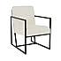 Chelsea Ivory Boucle Accent Chair Ivory