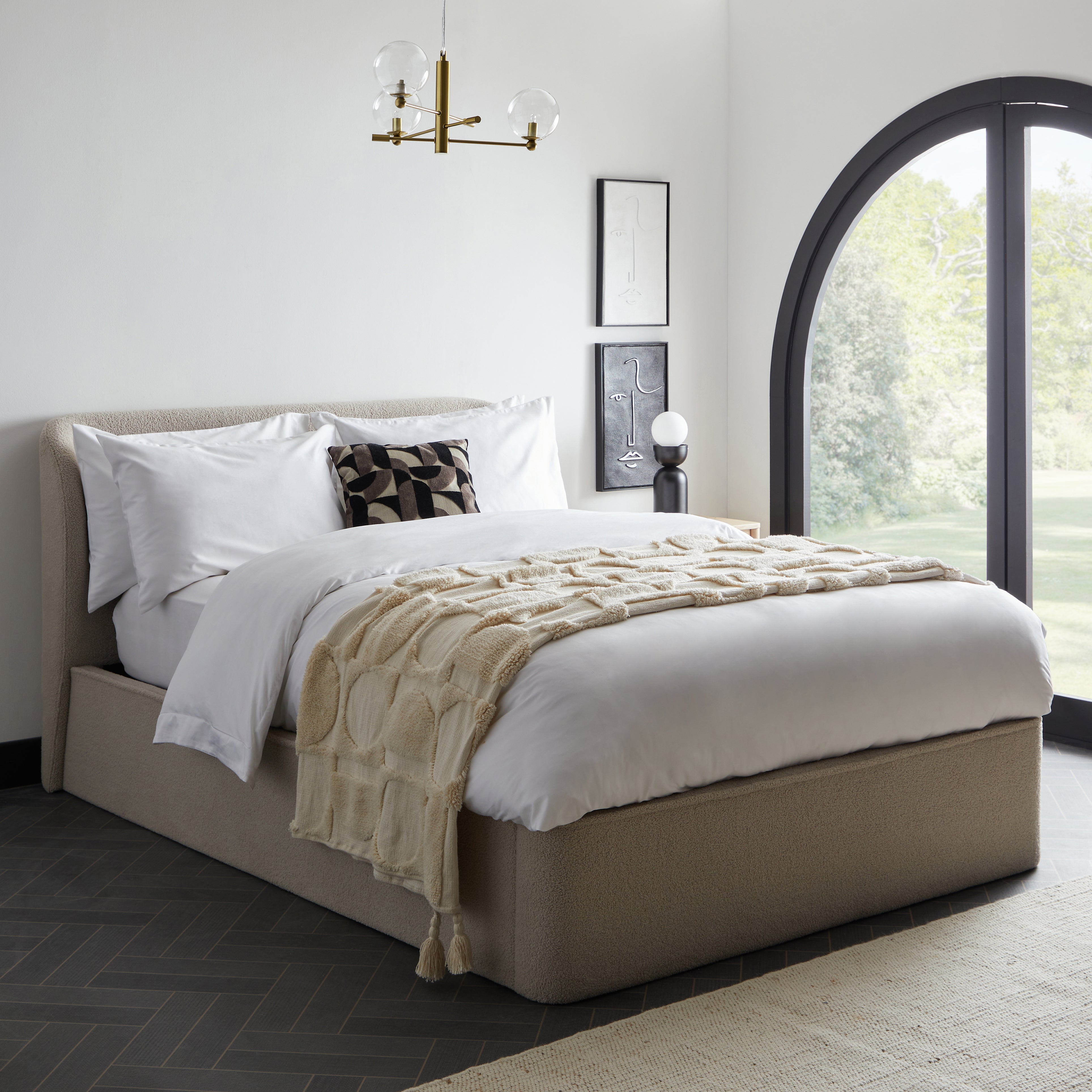 Curves Ottoman Bed Frame