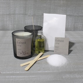 The Edited Life Mint Soy Candle Making Kit
