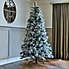 6ft Snow Crest Spruce Hinged Christmas Tree White