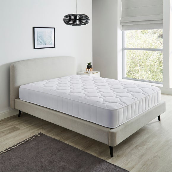 fogarty just right memory foam top open coil mattress