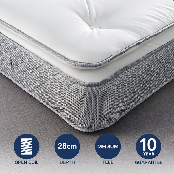 Fogarty Just Right Pillow Top Orthopaedic Open Coil Mattress image 1 of 6