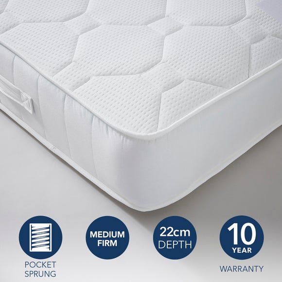 Soft pocket deals sprung mattress