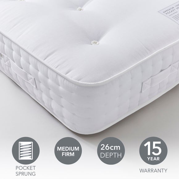 Hotel Emperor Wool 1000 Pocket Sprung Mattress