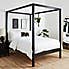 Lynton 4 Poster Bed Black undefined