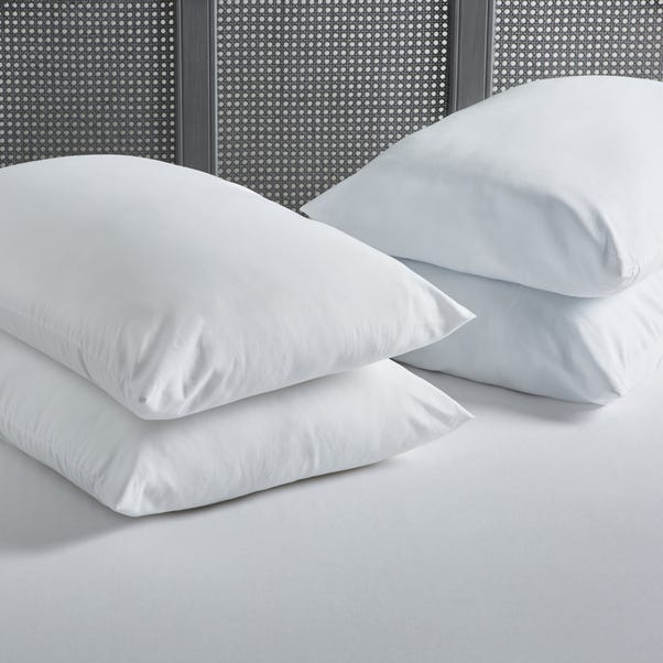 Soft and Snug 4 Pack Synthetic Pillows White