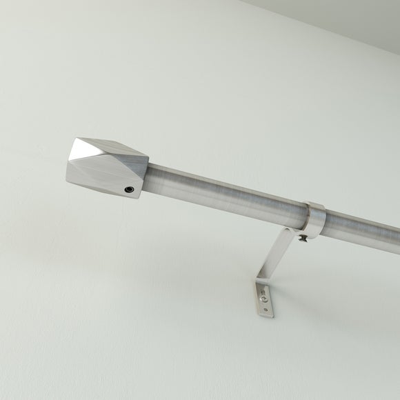 Geo 1619mm Metal Extendable Eyelet Curtain Pole Dunelm