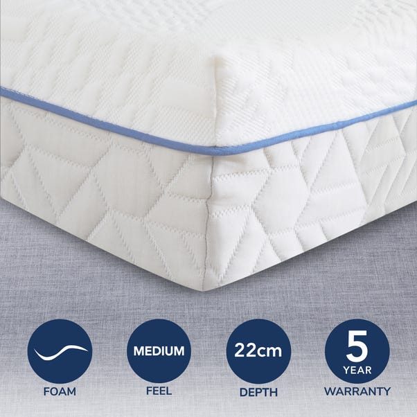 Comfortzone Memory AirFlow Breathable Bounce Back Mattress  undefined