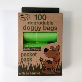 Pack of 100 Degradable Doggy Bag